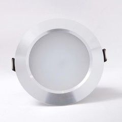Aluminum Ceiling 630Lm 9W Warm White Led Downlights Dimmable 2700K - 6000K