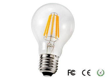 6W PFC 0.85 CRI 85 A60 Dimmable LED Filament Bulb For Residential