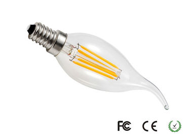 Sapphire E12S 5000K 4W LED Filament Candle Bulb For Pendant Lamp 105lm/w