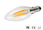 Natural White 4000K Candle Old Style Filament Light Bulbs E12S PFC>0.85