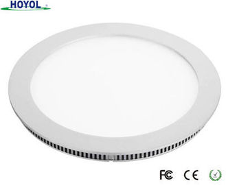 Modern Large Dimmable Led Recessed Ceiling Lights / 18W Round Panel Lighting