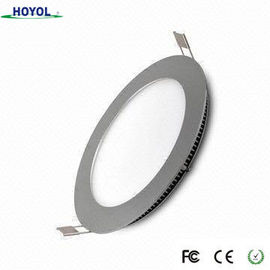 Diameter 240mm Embedded 1100Lm 15W Round LED Panel Lights for school