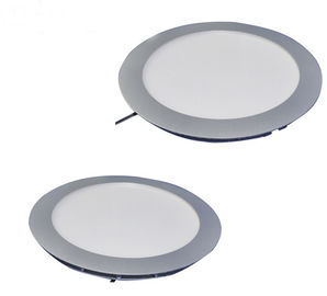 Embedded Ceiling Round LED Panel Lights 12W Cold White 120 Degree Beam Angle