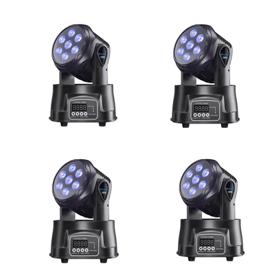 50Hz 60Hz LED Stage Wash Moving Head Lights Rated Power 100W