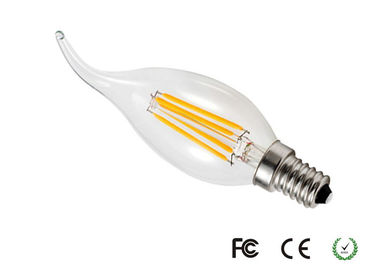 Sapphire E26 4W Filament Led Candle Bulbs Warm White With 360º Beam Angle