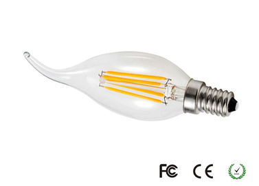 High Brightness Vintage 4W LED Filament Candle Bulb For Meeting Rooms