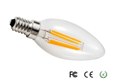 High Performance 110 Volt E12S C35 4W LED Filament Lamp For Meeting Rooms