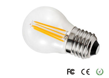 Epistar SMD 4W AC240V Filament LED Light Bulb Dimmable CE / ROHS