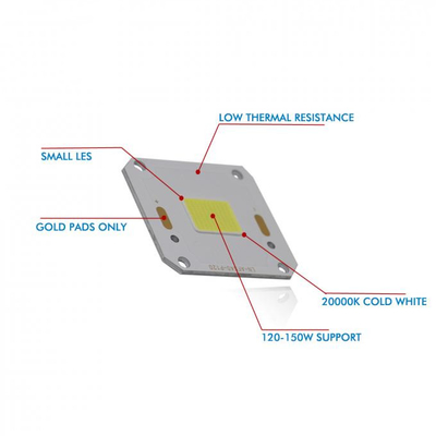 High Power 120W COB LED Chip100-120lm/W Super Aluminum Substrate LED COB Chips