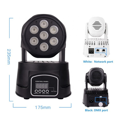 AC100V AC250V LED Stage Light Dj Moving Head Lights For Church