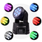 AC100V AC250V DJ Lights Moving Head RGBW Source Moving Headlight