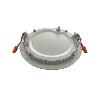 Gold Border LED Slim Downlight 720LM 200° Beam Angle Φ120×H10mm 3000K