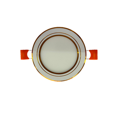 60hz Led Slim Downlight With Gold Border SMD2835 For Vietnam