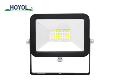 Long Lifespan Black Super Slim Flood Light High Luminous Efficiency 100 - 240V