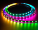 Addressable Flexible SMD LED Strip Lights WS2812 60LEDs Full Color RGB LED Strip Light