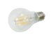 Warm White 3000K 6W A60 Dimmable LED Filament Bulb 110V for Factories