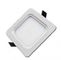 White Embedded 4W 320LM Square LED Panel Light 100x100x35MM