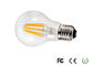 6W A60 E26 AC110V 3000K Decorative Filament Light Bulbs 60*108mm