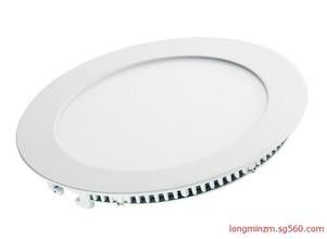 Aluminum Alloy 12 Watt Dimmable LED Panel Light Warm White LED Ceiling Lights