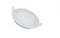 Ultra Slim Recessed Ceiling Round LED Panel Lights 15W For Meeting Room / Factory