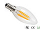 Edison 4500K E12S 4W LED Filament Candle Bulb Natural White For Hotels