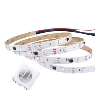 Addressable RGB LED Strip Light WS2812B UCS2904 SMD5050 Copper Lamp Body